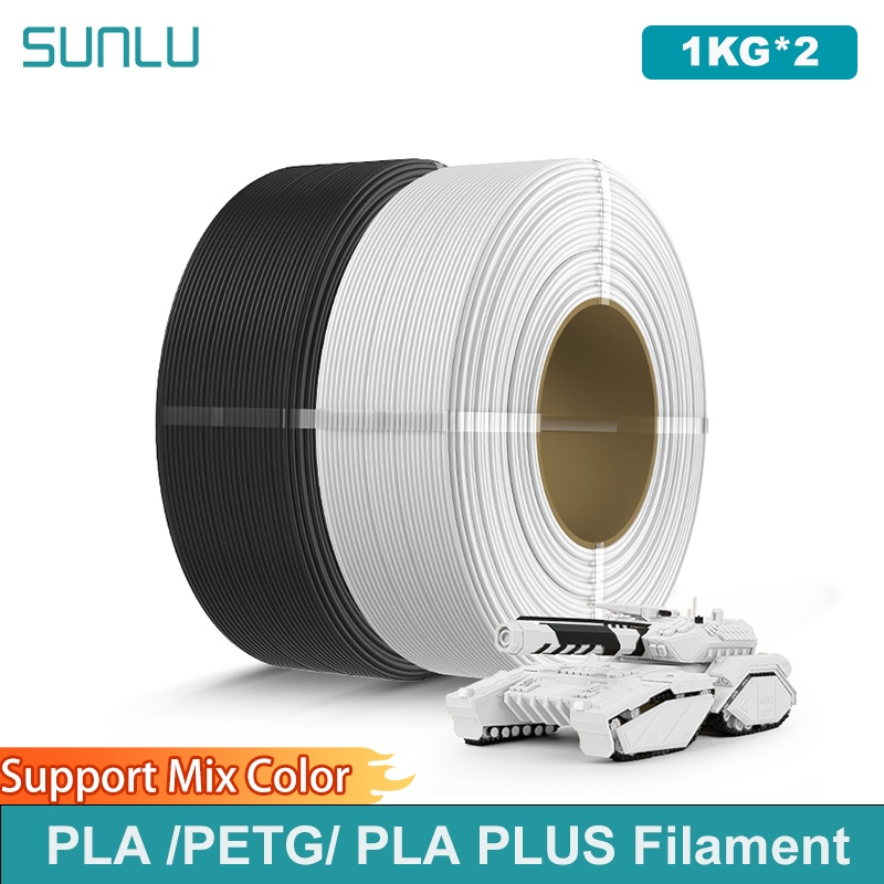 Pla Filament 1.75Mm - SUNLU 2KG PLA/PETG/PLA PLUS Filament 1.75mm