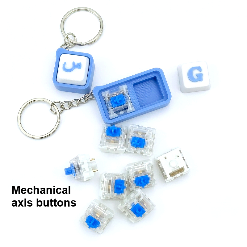3D Printing Keyboard Keys - New Mechanical Switch Fidget Toy DIY