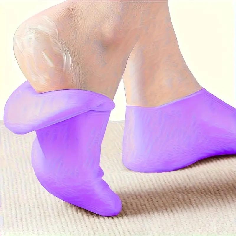 Silicone Sock Hotend - 1Pair Silicone Moisturizing Foot Socks For