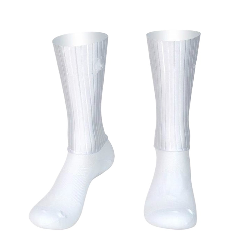 Silicone Sock Hotend - Aero Cycling Summer Anti Socks Whiteline