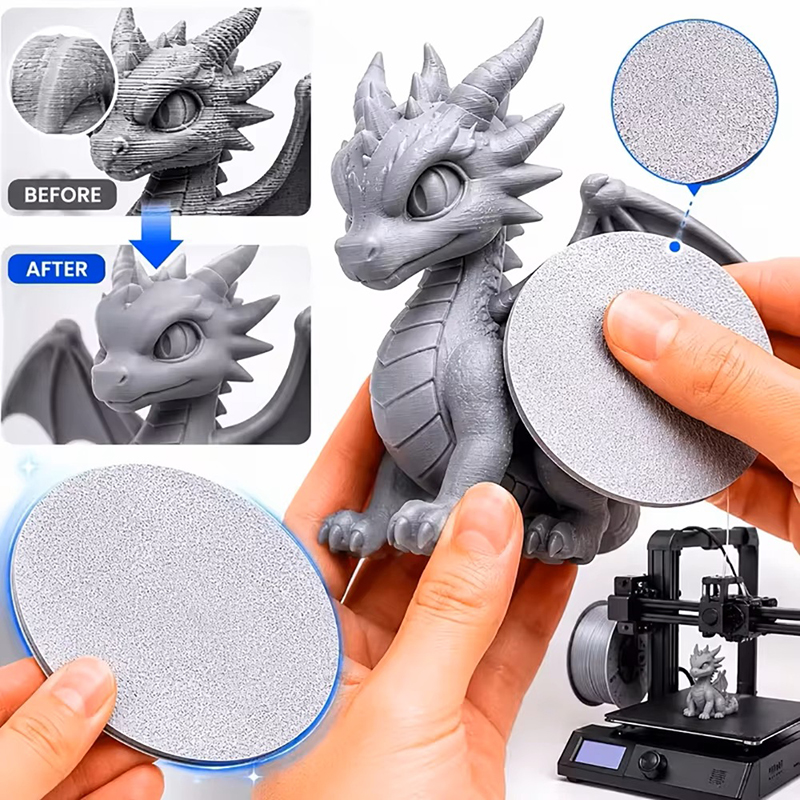 3D Printing Model - 3D Printing Resin Polishing Disc PLA