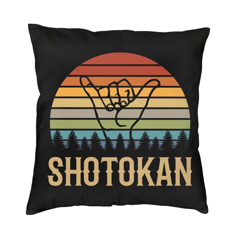 3D Printing Instructor - Shotokan Vintage Sunset Cushion Cover Double