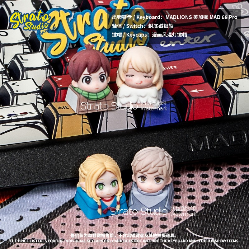 Anime Keycaps Resin 3D Printed - 3D Printing Keyboard Keys recension och pris