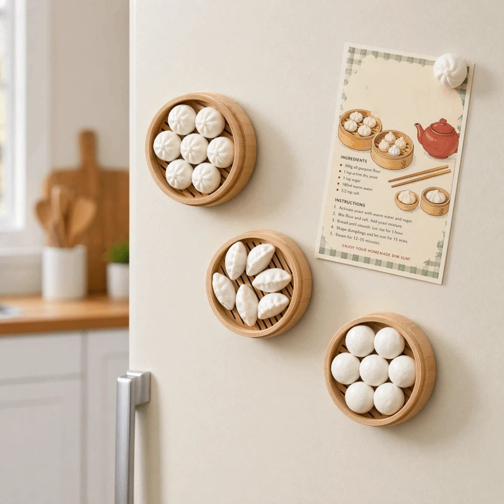 3D Printing Bun Dumpling Fridg - 3D Printing Labubu recension och pris