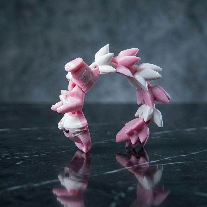 3D Printed Pink Cat Keychain W - 3D Printing Design Software recension och pris