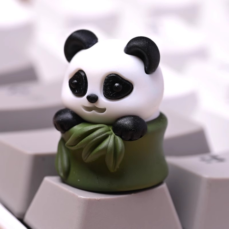 1 Piece Cute Panda Theme Key C - 3D Printing Keyboard Keys recension och pris