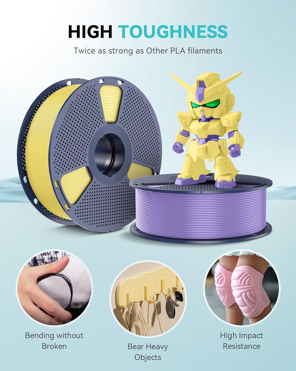 SUNLU 3KG PLA Meta 3D Printer  - Pla Filament 1.75Mm recension och pris