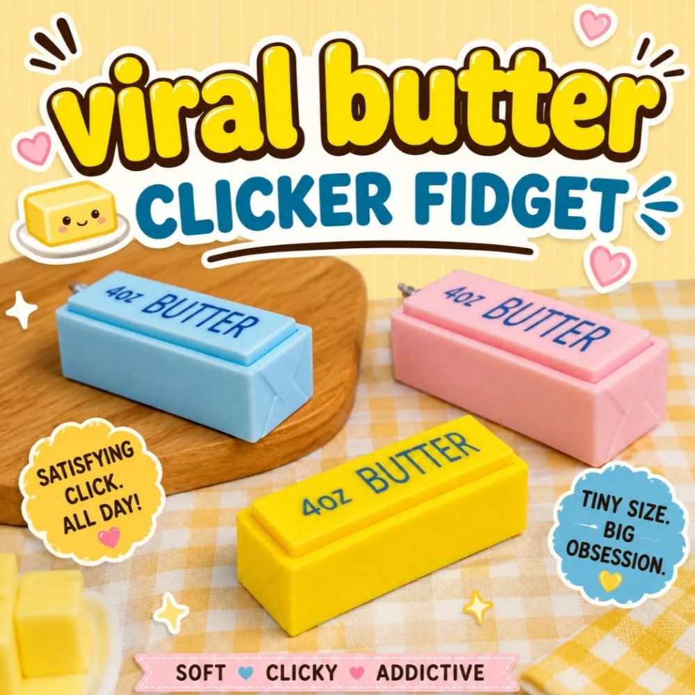 3D Printed Fidget Clicker Keyc - 3D Printing Design Software recension och pris