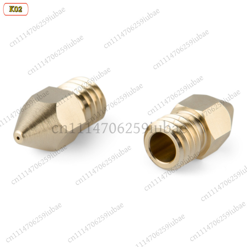 4Pcs Brass Nozzle 0.4MM for ZO - 3D Printer Nozzle Brass recension och pris