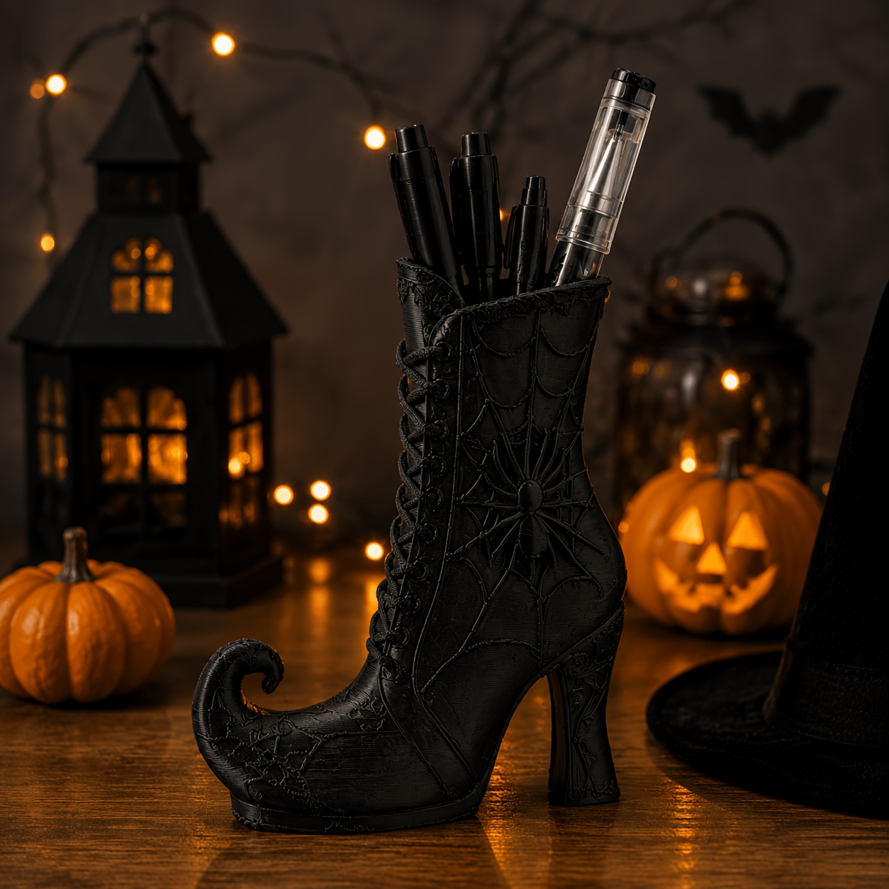 Gothic Witch Boot Pen Holder w - 3D Printing Pen For Adults recension och pris