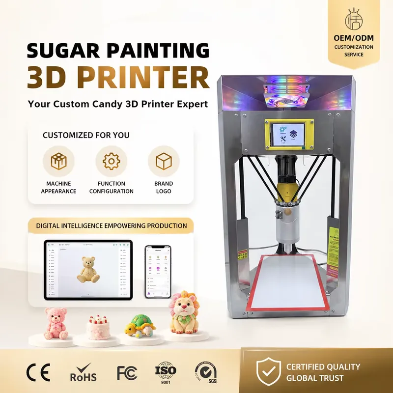 CE Certificate Sugar Art 3D Pr - 3D Printing Vendor recension och pris