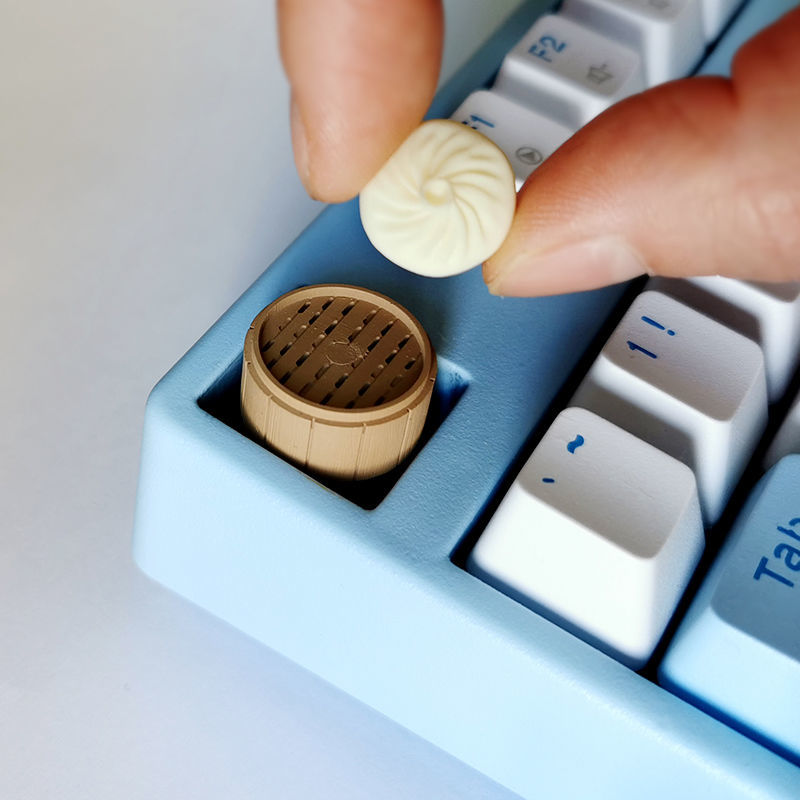 Personalized Steamed Buns Dump - 3D Printing Keyboard Keys recension och pris