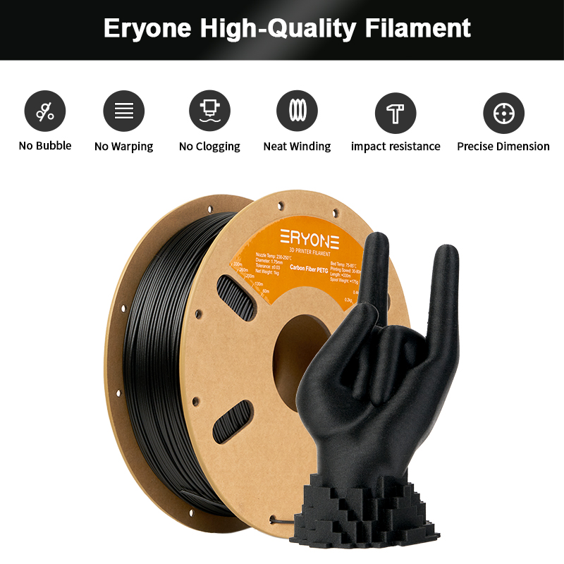 ERYONE Big Sale 10KG PETG Carb - Pla Filament 1.75Mm recension och pris