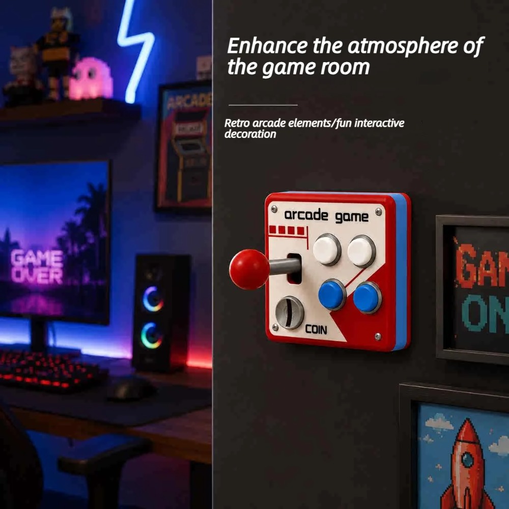 Retro Arcade Joystick Switch P - 3D Printing Article recension och pris