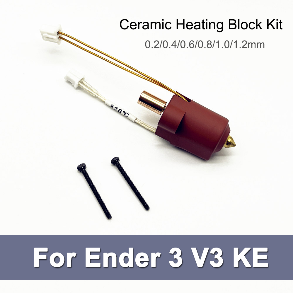 Hotend For Ender 3 V3 KE Ceram - 3D Printer Nozzle Brass recension och pris