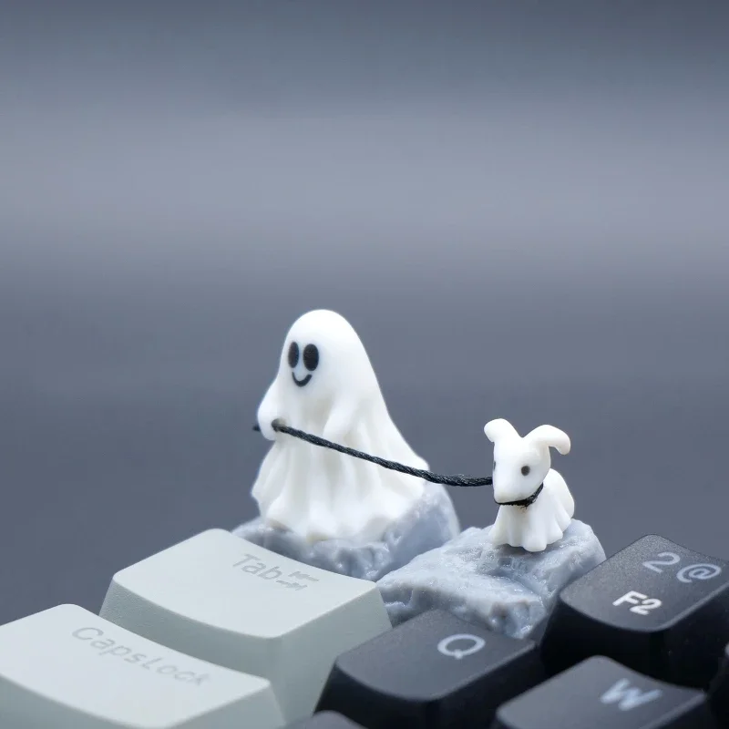 Ghost Puppy Resin Keycap Custo - 3D Printing Keyboard Keys recension och pris