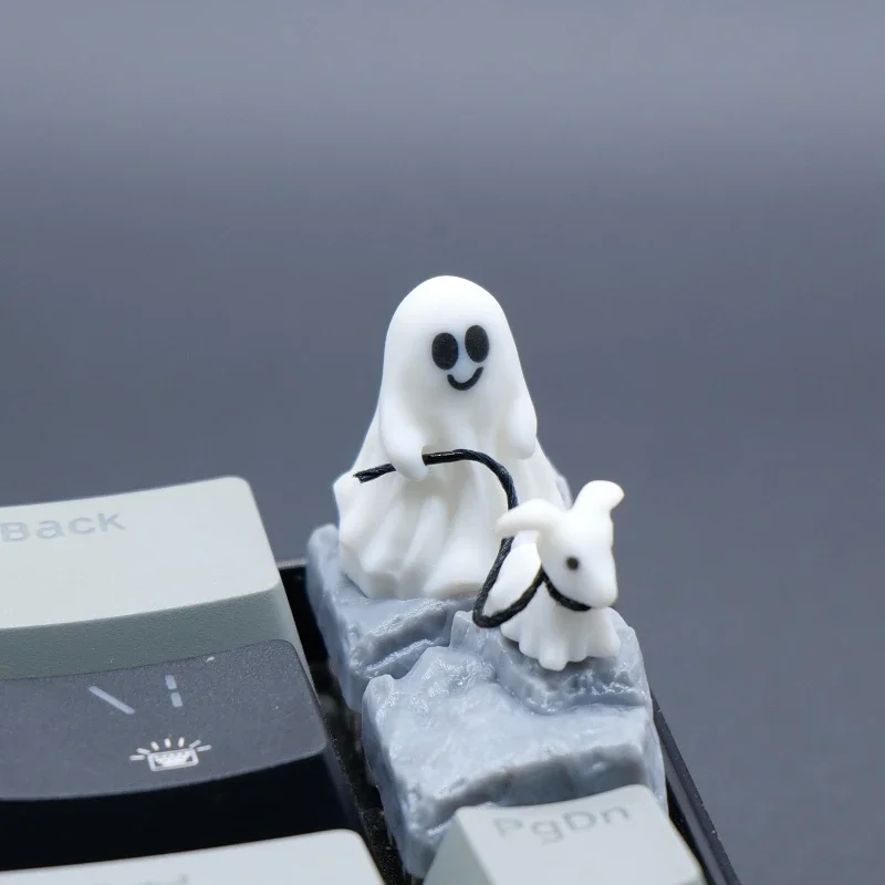 Ghost Puppy Resin Keycap Custo - 3D Printing Keyboard Keys recension och pris