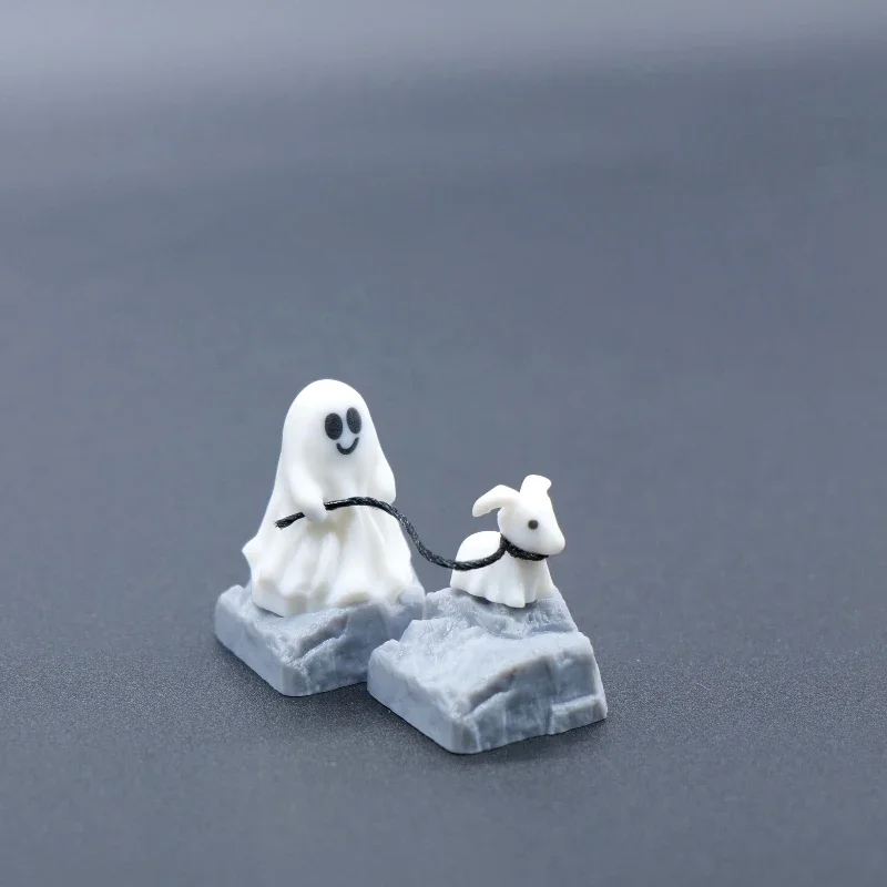 Ghost Puppy Resin Keycap Custo - 3D Printing Keyboard Keys recension och pris