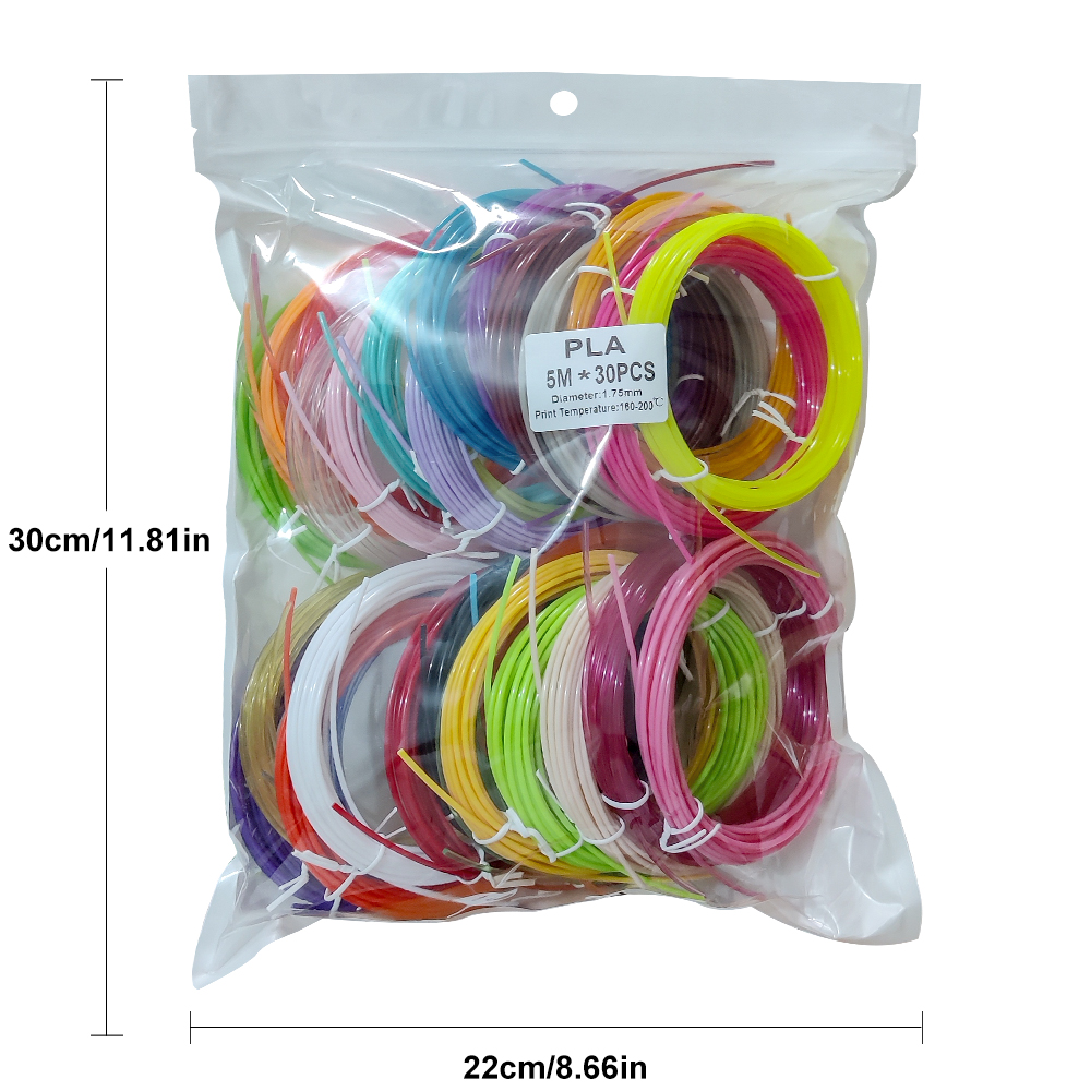 10/20/30 Colors 3D Pen Filamen - Pla Filament 1.75Mm recension och pris