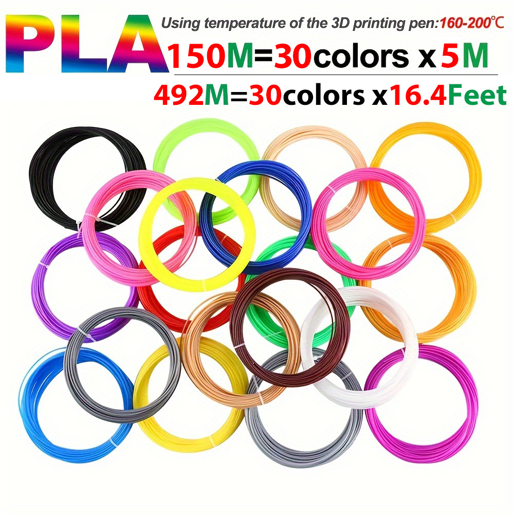 10/20/30 Colors 3D Pen Filamen - Pla Filament 1.75Mm recension och pris