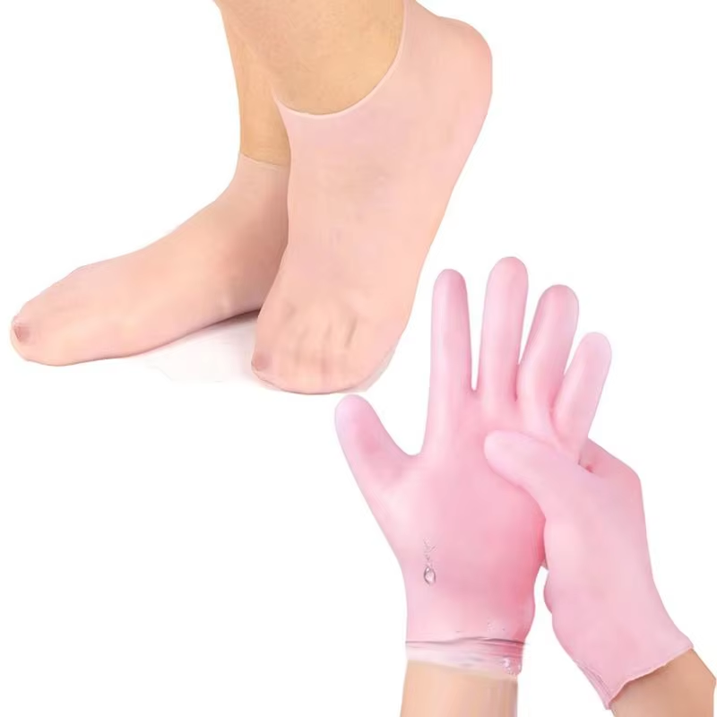 1Pair Silicone Foot Care Socks - Silicone Sock Hotend recension och pris