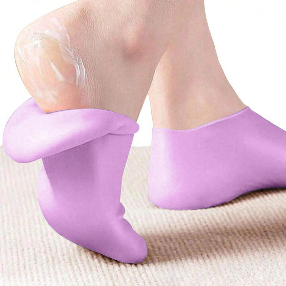1Pair Silicone Foot Care Socks - Silicone Sock Hotend recension och pris