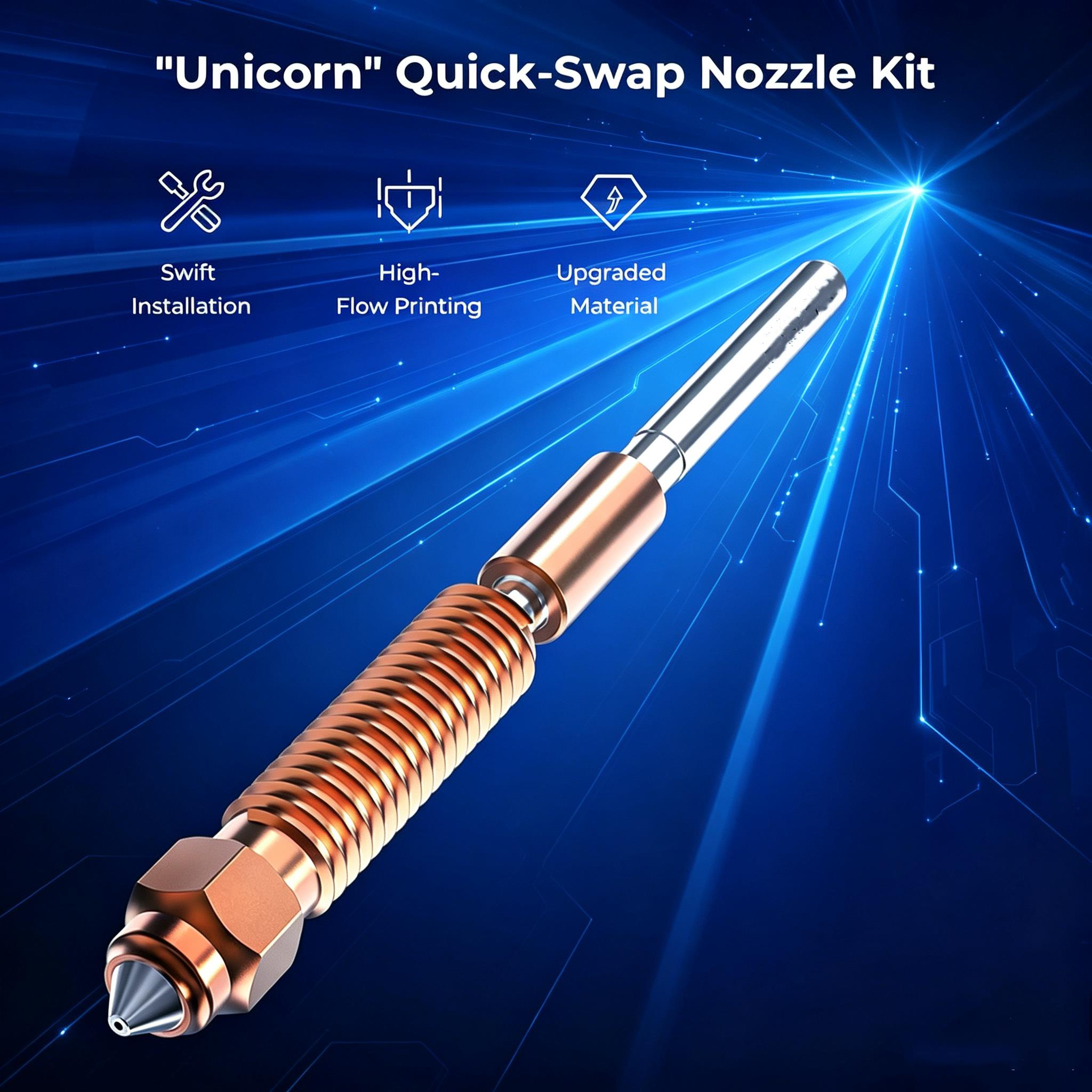 Nozzle For Creality K1C K1 Max - 3D Printer Nozzle Brass recension och pris