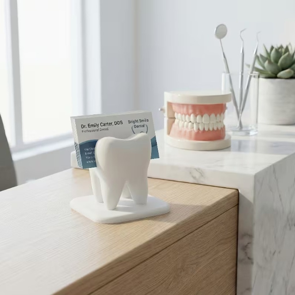 3d Printed White Tooth Shaped  - 3D Printing Dental recension och pris