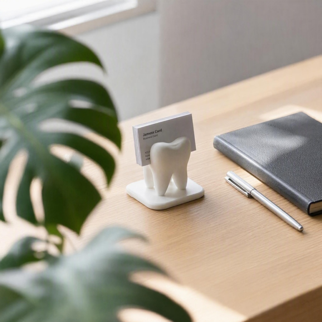 3d Printed White Tooth Shaped  - 3D Printing Dental recension och pris