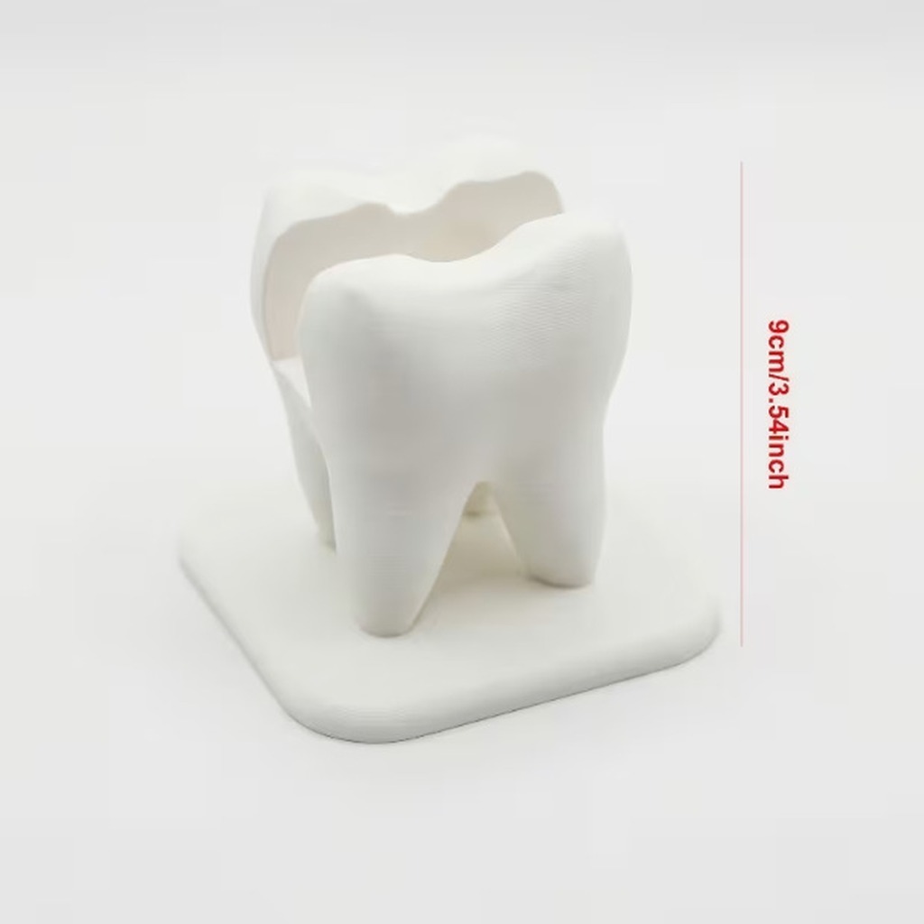 3d Printed White Tooth Shaped  - 3D Printing Dental recension och pris