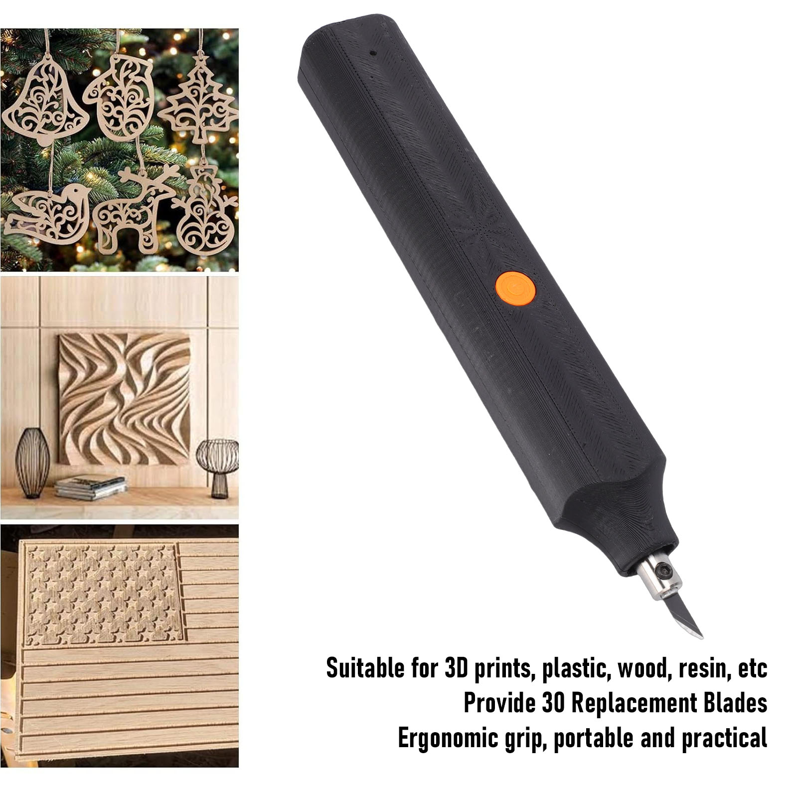 40kHz Ultrasonic Cutter with 3 - 3D Printing Model recension och pris