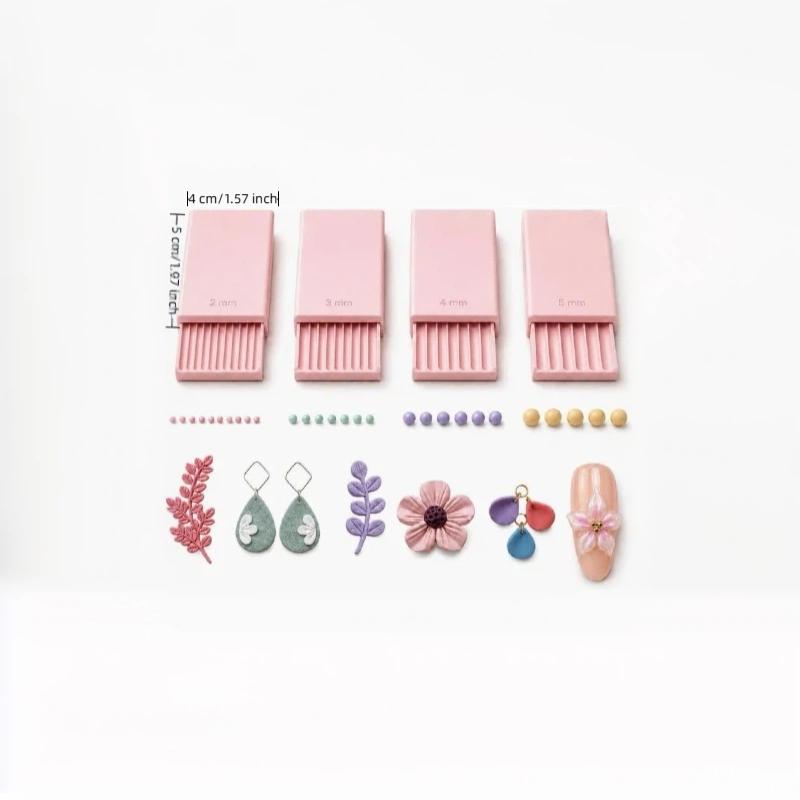 4Pcs 3D Printed Nail Art Bead  - 3D Printing Design Maker recension och pris