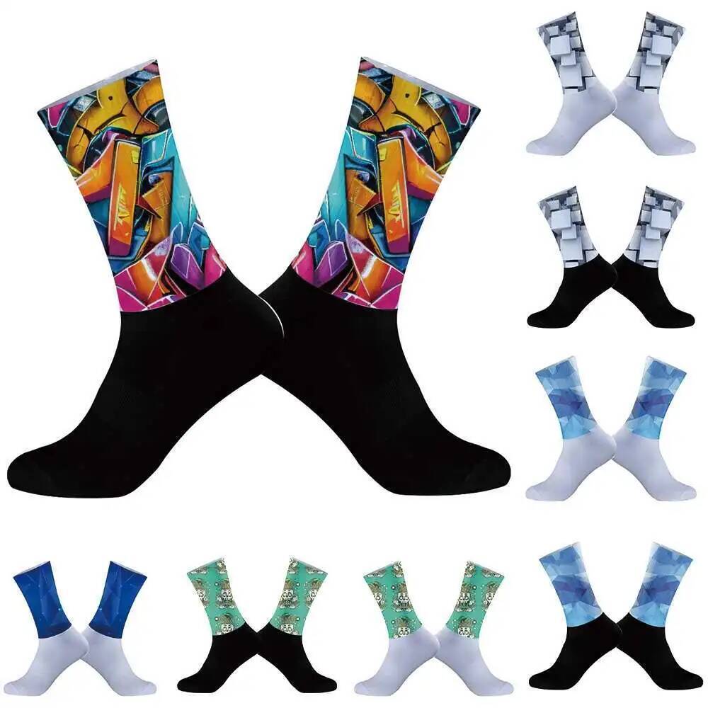 Cycling Socks Men Bicycle Spor - Silicone Sock Hotend recension och pris