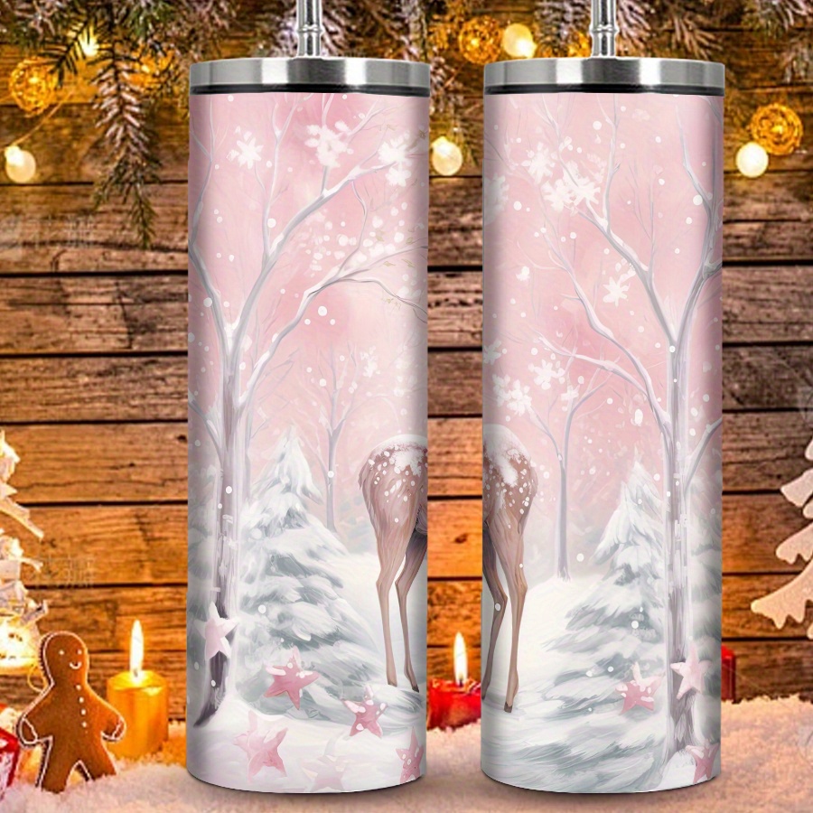 1pc Festive 20oz Stainless Ste - 3D Printing Steel recension och pris