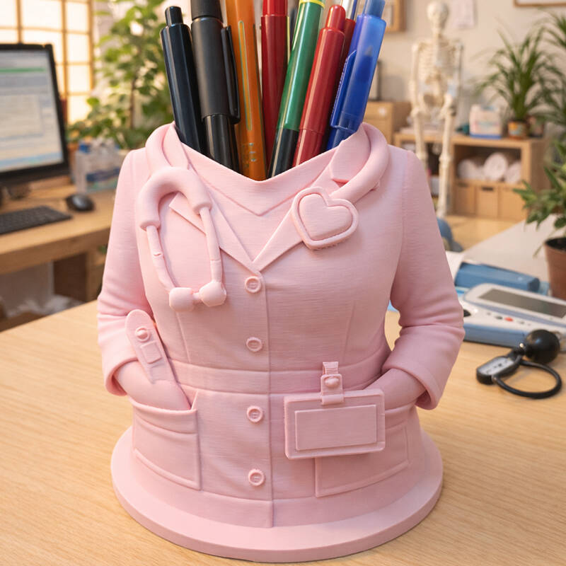 3D Printed Doctor Nurse Figuri - 3D Printing Pen recension och pris