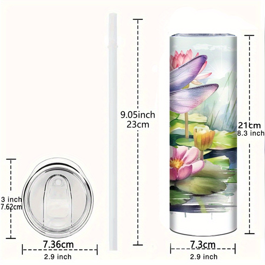 1pc, 20Oz Straight Cup, 3D Pri - 3D Printing Steel recension och pris
