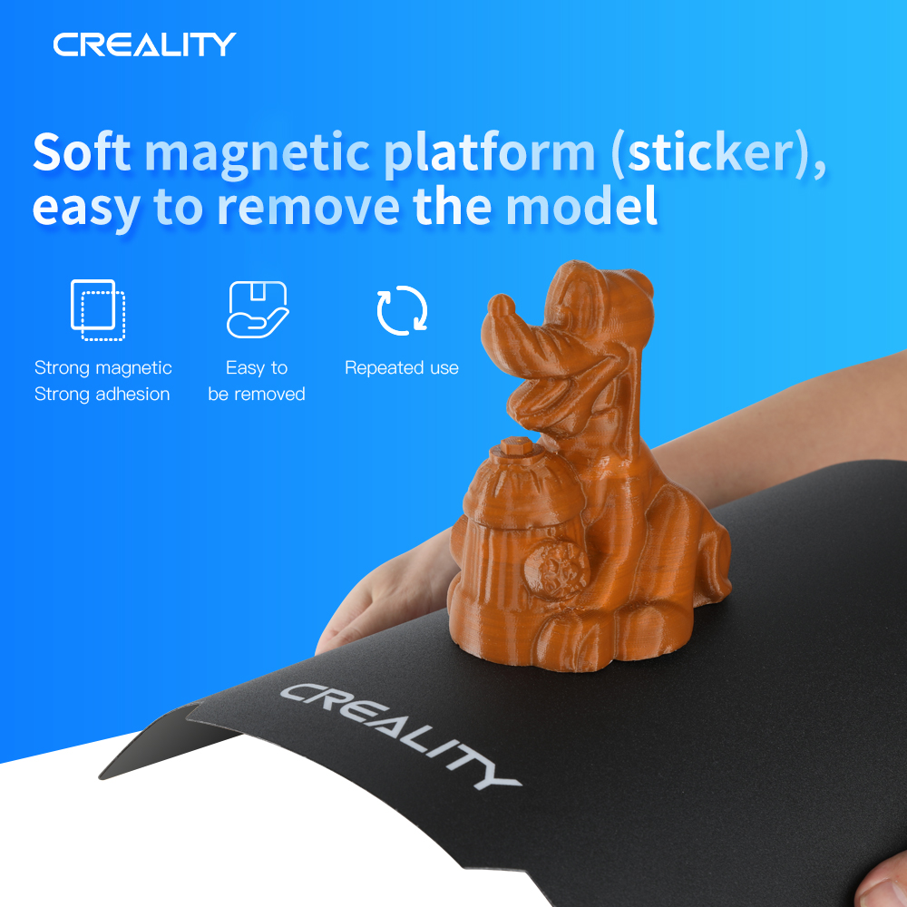 Creality Ender 3 Soft Magnetic - 3D Printing Guide recension och pris